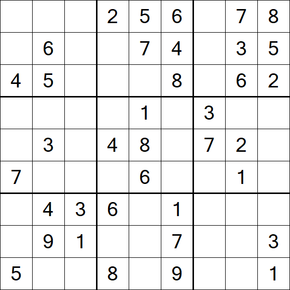 Sudoku - Médio