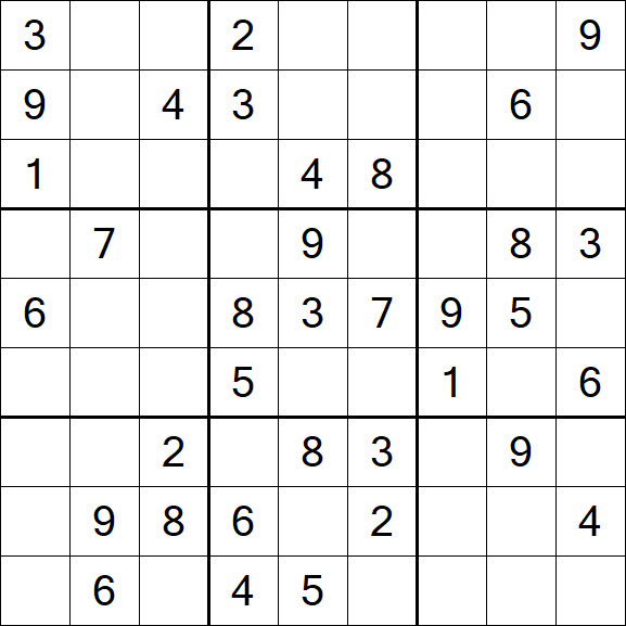 Sudoku - Médio