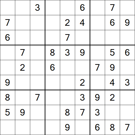 Sudoku - Médio
