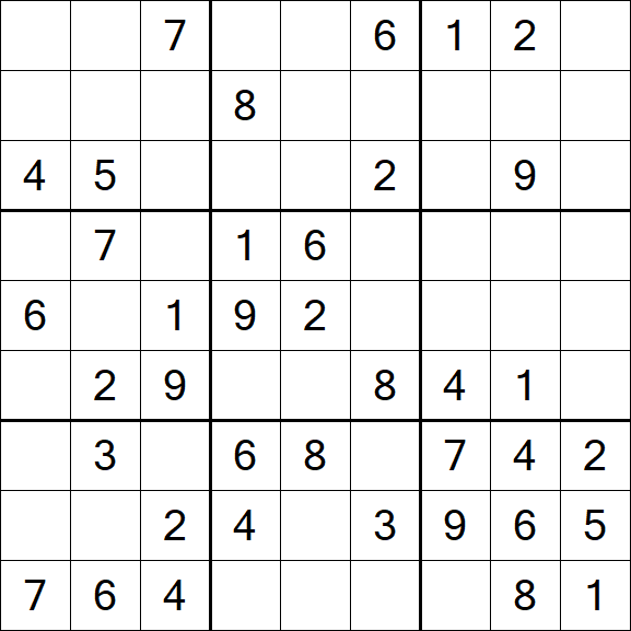 Sudoku - Médio