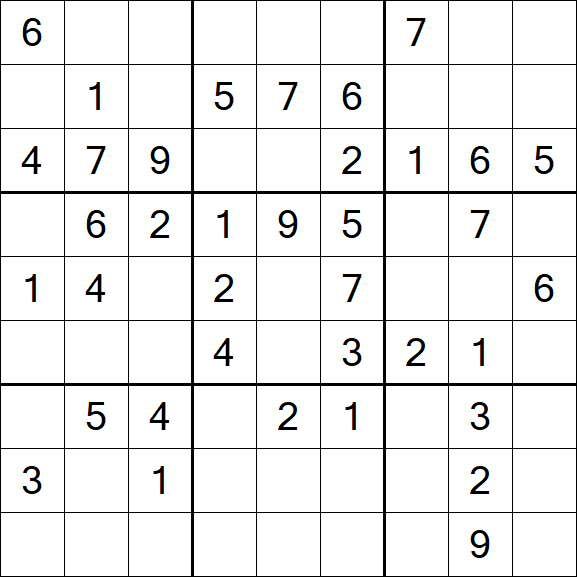 Sudoku - Médio