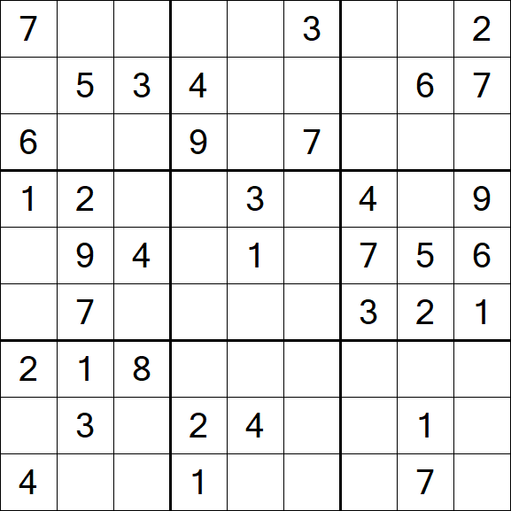 Sudoku - Médio