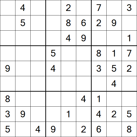 Sudoku - Médio