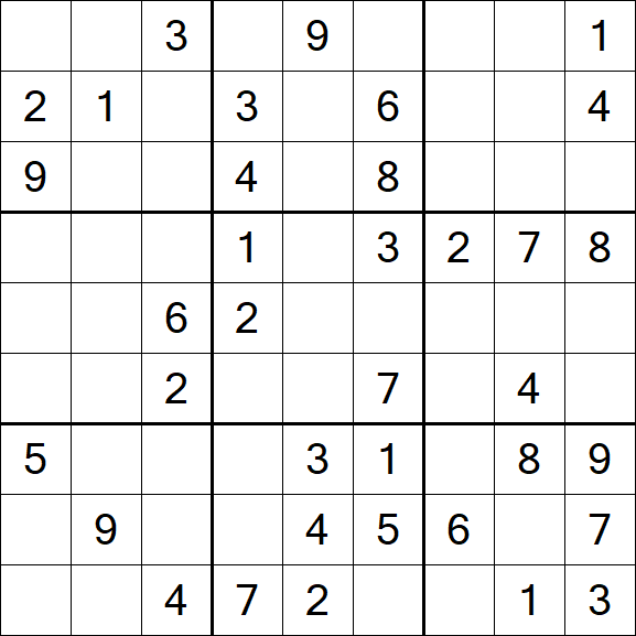Sudoku - Médio