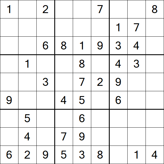 Sudoku - Médio