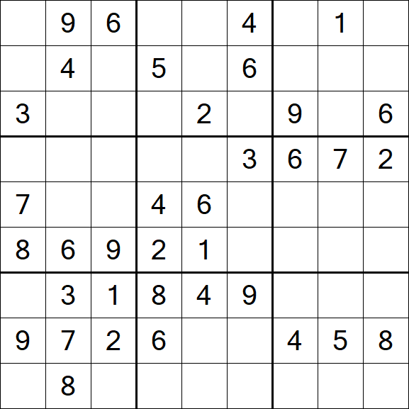 Sudoku - Médio