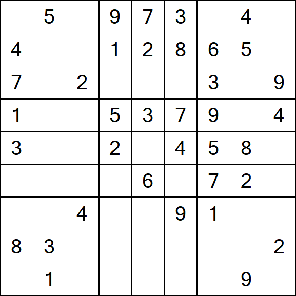 Sudoku - Médio