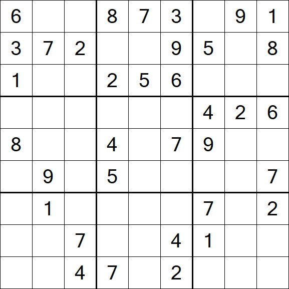 Sudoku - Médio