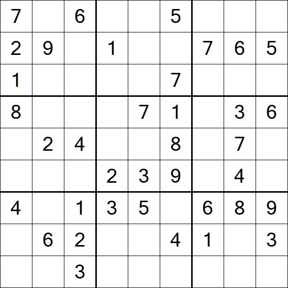 Sudoku - Médio