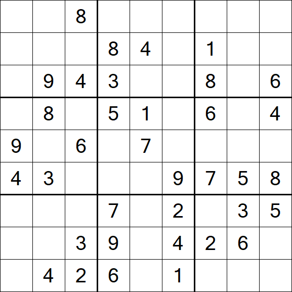 Sudoku - Médio