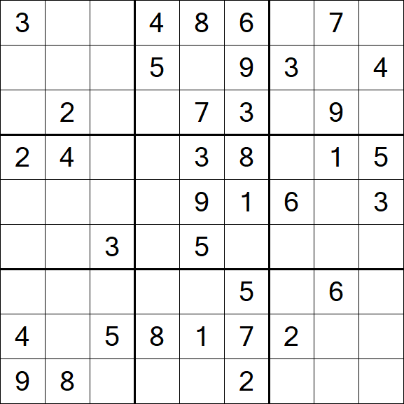 Sudoku - Médio