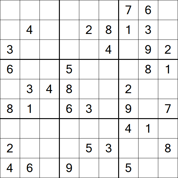 Sudoku - Médio