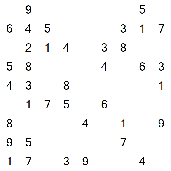 Sudoku - Médio