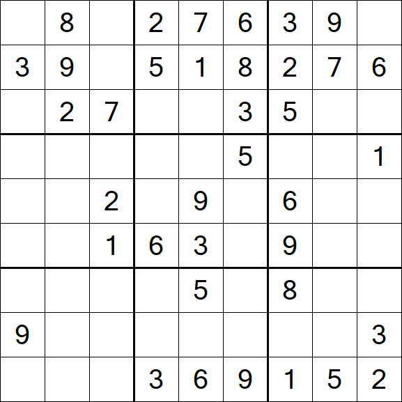 Sudoku - Médio