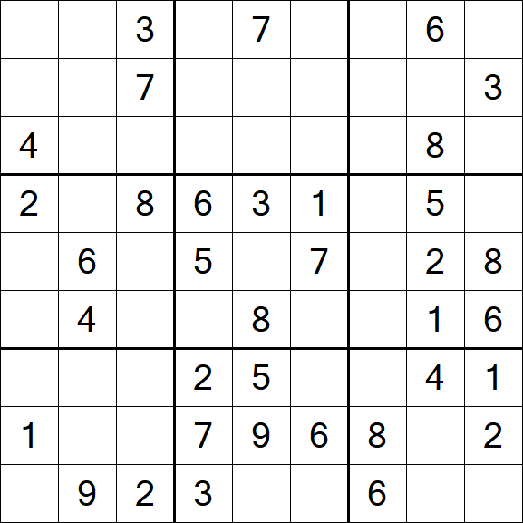 Sudoku - Médio