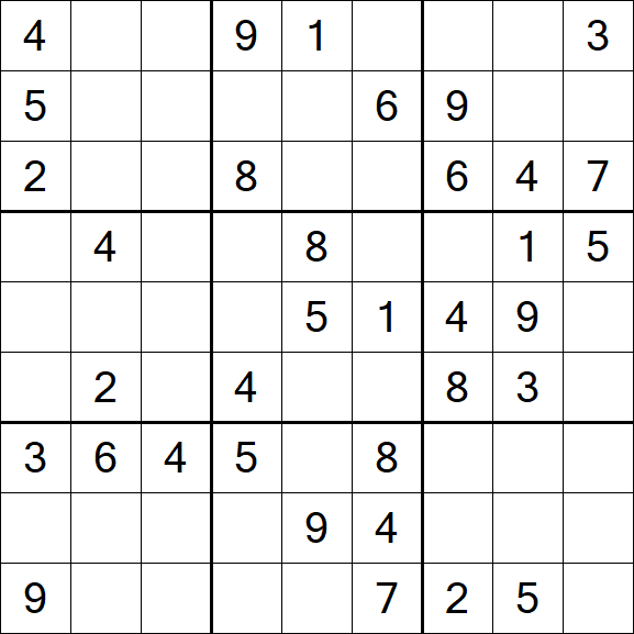 Sudoku - Médio
