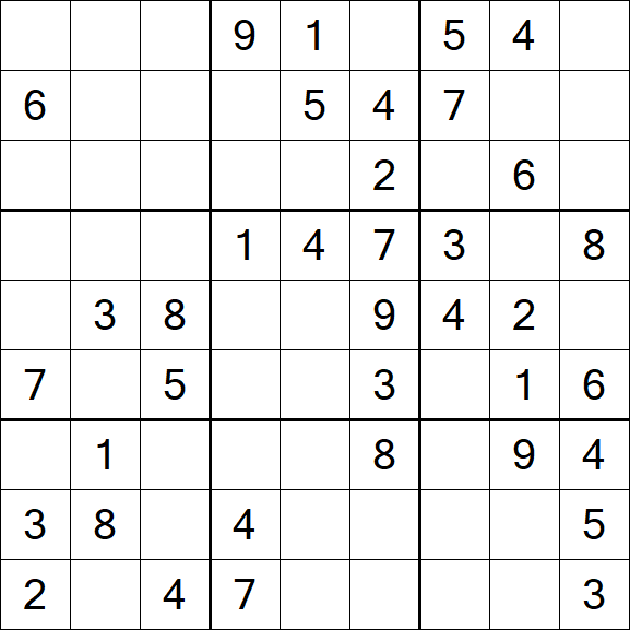 Sudoku - Médio