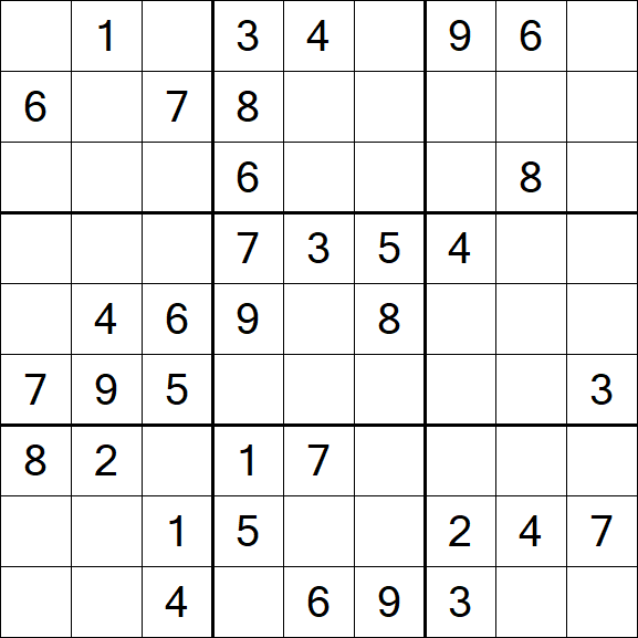 Sudoku - Médio