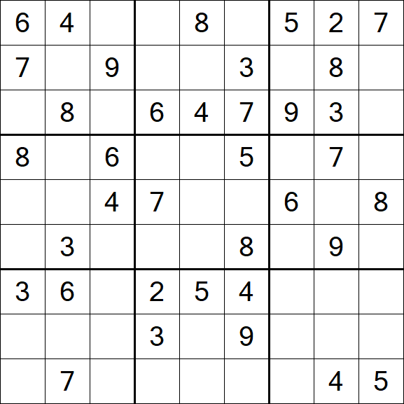 Sudoku - Médio