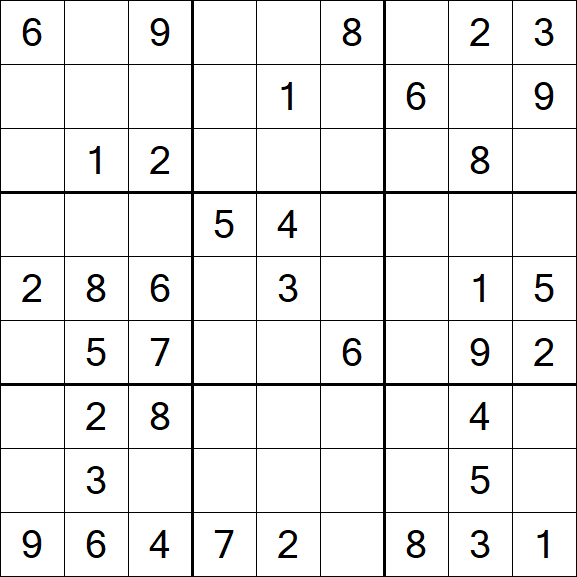 Sudoku - Medium
