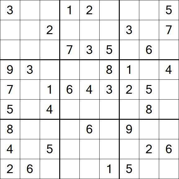 Sudoku - Medium