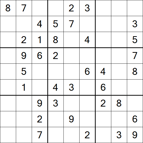 Sudoku - Medium