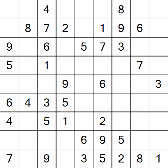 Sudoku - Médio