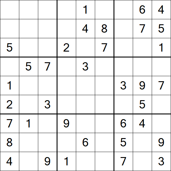 Sudoku - Moyen