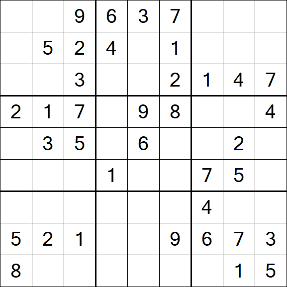 Sudoku - Moyen