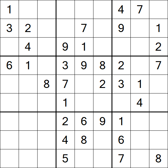 Sudoku - Moyen