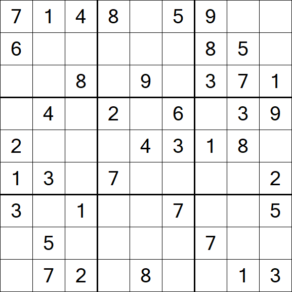 Sudoku - Mittel