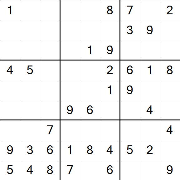Sudoku - Mittel