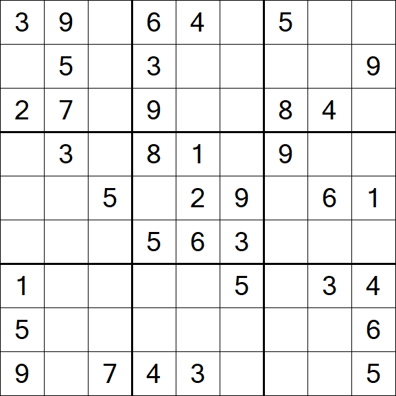 Sudoku - Medio