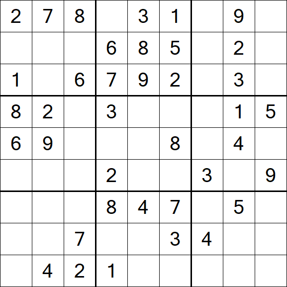 Sudoku - Medium