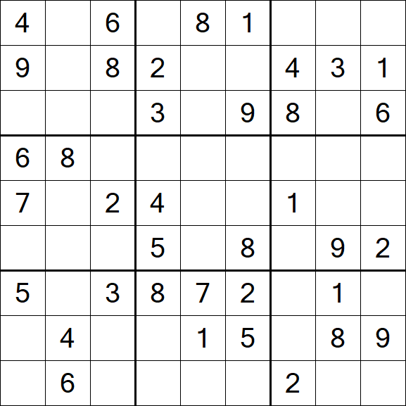 Sudoku - Medium