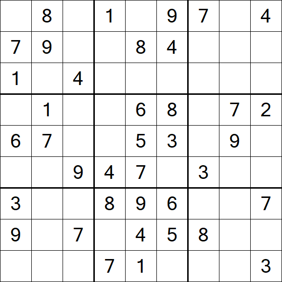 Sudoku - Medium
