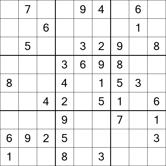 Sudoku - Medium