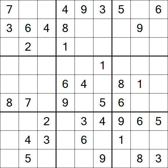 Sudoku - Medium