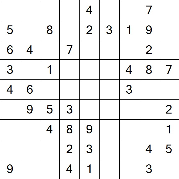 Sudoku - Medium
