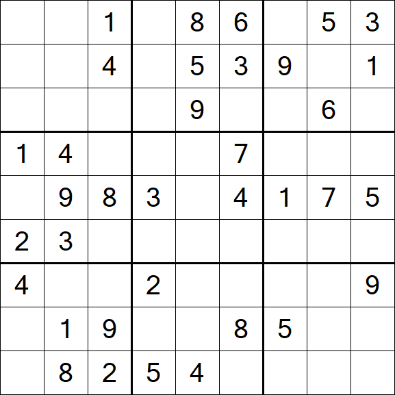 Sudoku - Medium