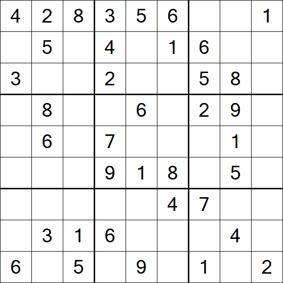 Sudoku - Medium