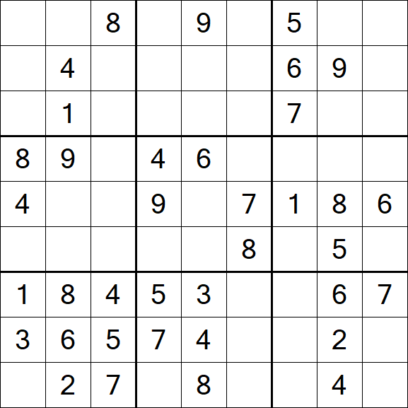 Sudoku - Medium