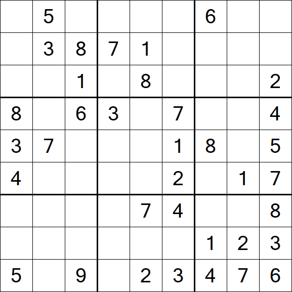 Sudoku - Medium