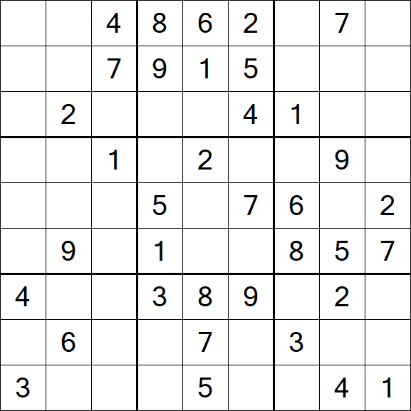 Sudoku - Medium