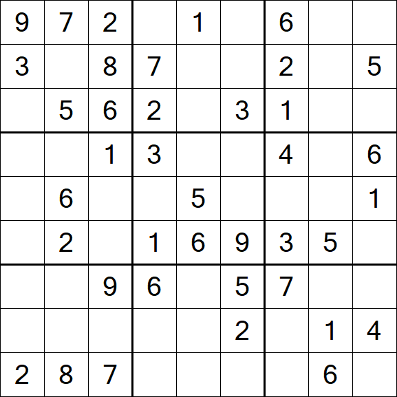 Sudoku - Medium