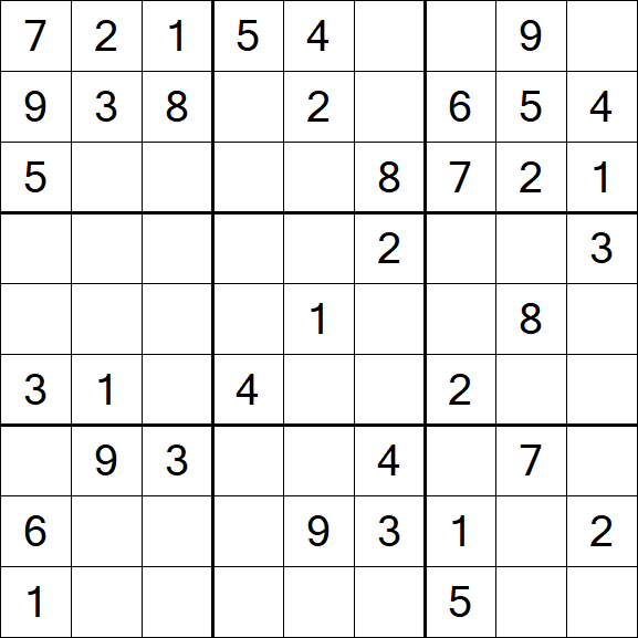Sudoku - Medium