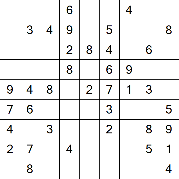 Sudoku - Medium