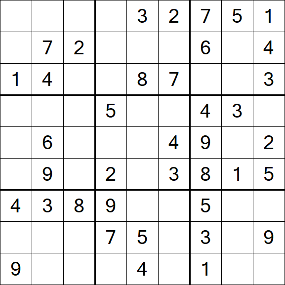 Sudoku - Medium