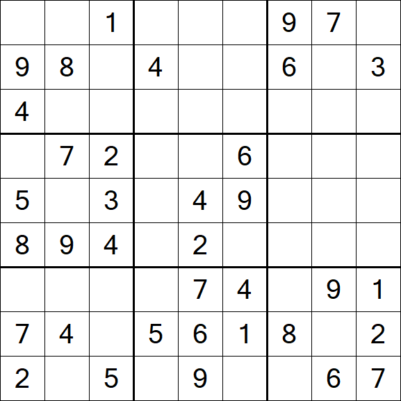 Sudoku - Medium