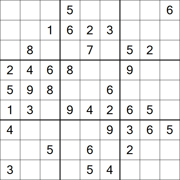 Sudoku - Medium